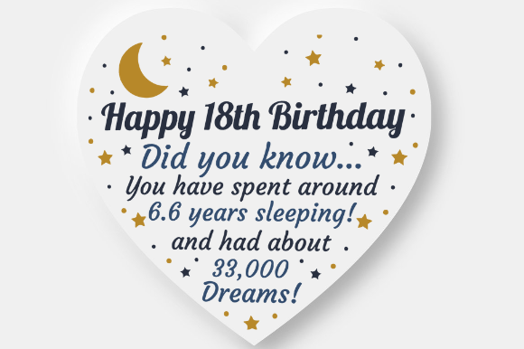 18TH BIRTHDAY CARD 18TH GIFT Graphics for Crafts