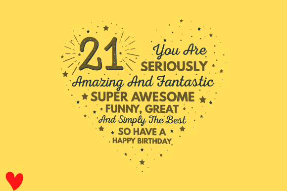 21ST CARD TWENTY ONE BIRTHDAY GIFT
