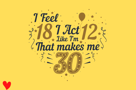 30TH BIRTHDAY for FAMILY Graphics — Crafts-Ready Brand Asset