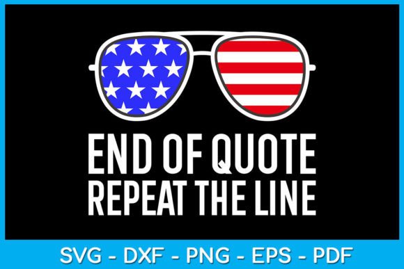 End of Quote Repeat the Line SVG Vol. 1: Graphics for Crafts