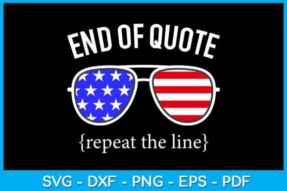 End of Quote Repeat the Line SVG Vol. 2: Graphics for Crafts & Branding