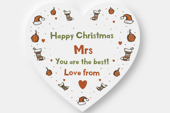 HAPPY CHRISTMAS TEACHER Graphics for Crafts Brands
