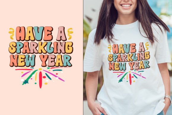 Happy New Year Retro SVG Design: Graphics & Crafts Asset Review
