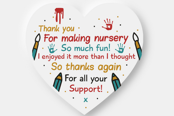TEACHER LEAVING PRESENT Graphics for Crafts