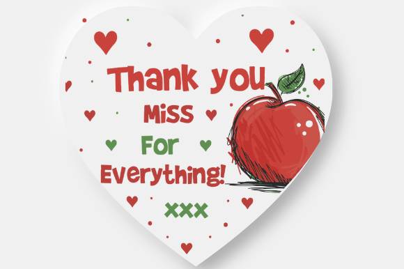 TEACHER THANK YOU GIFT Graphics for Crafts Bloggers